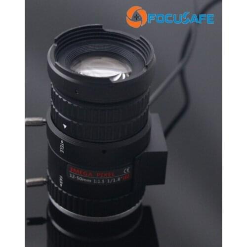 Focusafe 3Megapixel 12-50mm Auto Iris CCTV LENS with 1/1.8" Zoom Lens CS Mount for Security IP Camera