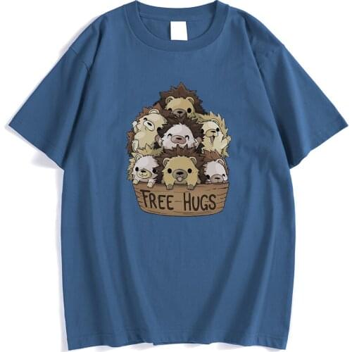A Basket Of Cute Little Bears Printed Male Tshirt Simplicity Casual Tshirts Cool Oversize T Shirts Street Vintage Mens Tops