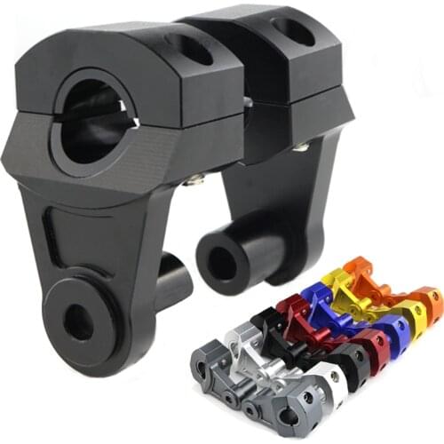 7/8" 22mm Motorcycle Handlebars Mount Clamps Risers Fit For HONDA CB300 CB500 CB1000 CB1100 CB1300 2003-2012 NC700 2011-2018