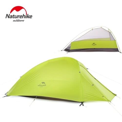 NatureHike Backpacking Tent 4 Season Weatherproof Double Layer Lightweight Tents for Outdoor Camping Hiking Adventure Travel