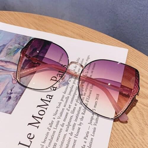 Luxury Brand Square Sunglasses Metal Frame Shades for Men Women Retro 22019 Celebrity Superstar Sun Glasses De Sol Female UV400