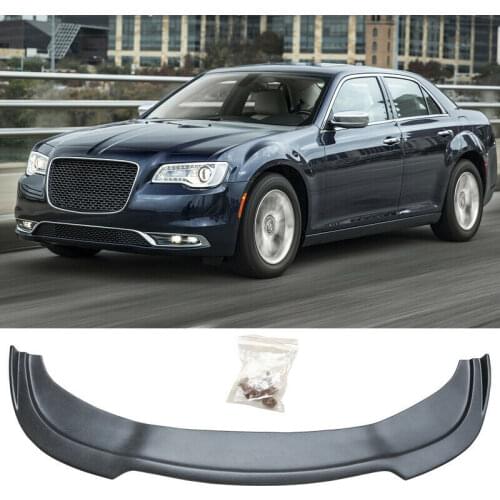 Loyalty For 2015-2020 Chrysler 300C RT Front Bumper Lip Spoiler Splitter Matte Black Car Accessories