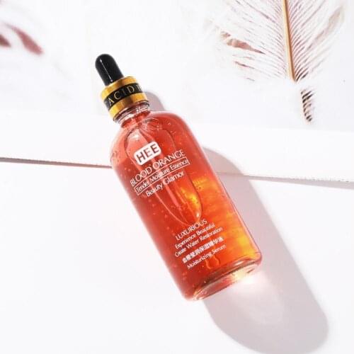 100ML Blood Orange Moisture Essence Hyaluronic Acid Skin Serum Essence Nicotinamide Liquid Anti-oxidation Care Anti-wrinkle L1Q3