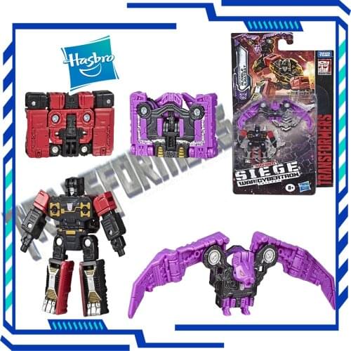 Hasbro Transformers Generations War for Cybertron Siege Micromaster WFC-S46 Rumble Soundwave Spy Patrol Transformer Robot Gift