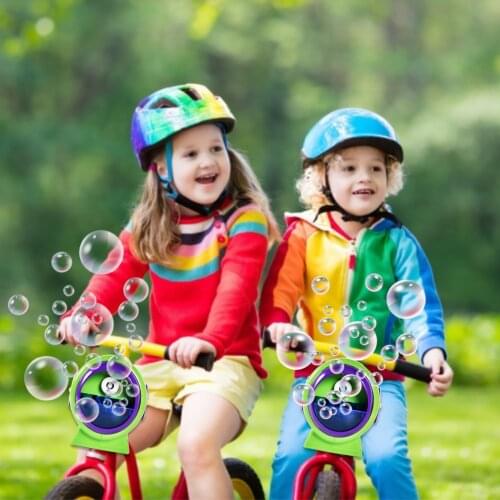 Bike Bubble Machine Durable Ultimate Fun Outdoor Toys For Children Kids Thousands Of Bubbles In Minutes Easy To Operate