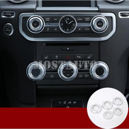 For Land Rover Discovery 4 LR4 Inner Console Air Condition Button Cover 2010-2016 Car Decor Car Accessories Interior