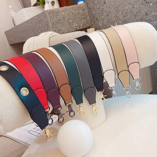 Women Bag Straps Handbag Handle Pu Leather Belt Shoulder Bag Wide Strap Replacement Strap Accessory Bag Part Belt For Bags