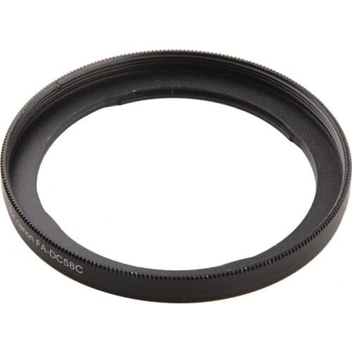 10 Pieces Aluminum FA-DC58C Filter Adapter for Canon Powershot G1X Digital Camera Lens to 58mm UV CPL Filter Lens Hood