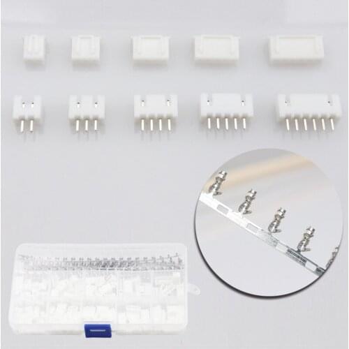 2/3/4/5Pin Dupont Terminals Pin Way CablePlug Electrical 350Pcs/Set Male/Female Pin Jumper Header Housing Wire Connector Kit