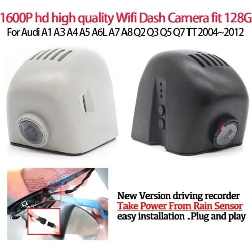 HD 1600P Car DVR Dual Core Novatek 96675 Wifi Dash Camera Video Recorder For Audi A1 A3 A4 A5 A6L A7 A8 Q2 Q3 Q5 Q7 TT 2004~2012