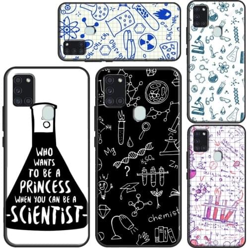 Science Chemistry Formulas Case For Samsung A21S A20e A11 A31 A41 A51 A71 A10 A20 A30 A40 A50 A70 A12 A32 A42 A52 A72