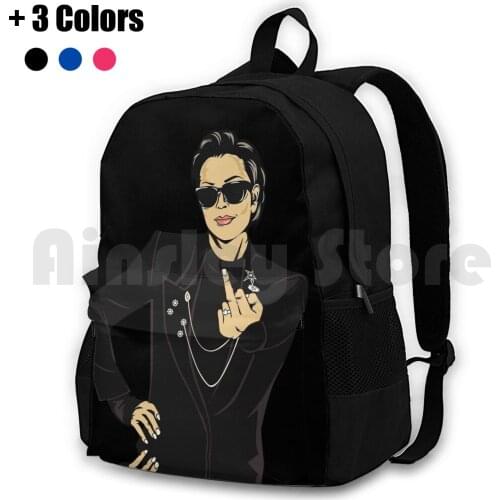 Kris Jenner Black Outdoor Hiking Backpack Riding Climbing Sports Bag Kris Jenner Jenner Kardhasin Artist Milo Camouflage