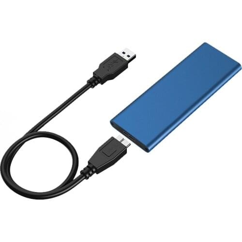 USB 3.0 to M.2 NGFF SSD Mobile Hard Disk Box Adapter SSD External Enclosure Case for m2 SSD USB 3.0 Case 2230/2242/2260/2280 M2