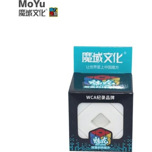Moyu dual cube meilong double skew cube Moyu puzzle magic cube educational toys game cube moyu profissional cubo magico neo cube