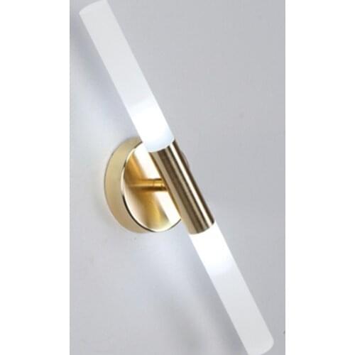 Nordic wall lamp bedroom headlamp tie yi modern contracted sitting room wall lamp background corridor lamp corridor led wall lam