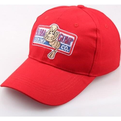 New BUBBA GUMP Cap SHRIMP CO Truck Baseball Cap unisex Snapback Caps Hat Forrest Gump Hat outdoor sports hats casual caps