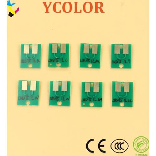 DGYCJLFP LUS175 one time chip for Mimaki UCJV300-160 printer 8 color BK C M Y LC LM W CL