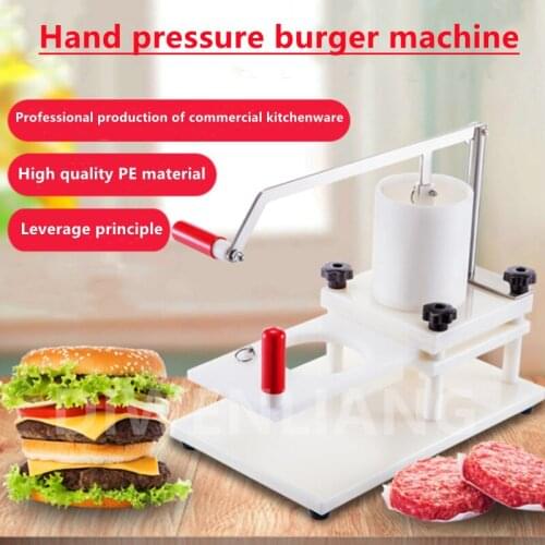 Manual Meat Presser Machine Hamburger Meat Patty Presser Burger Forming Machine Meat Stuffing Maker Kitchen Meat Tools