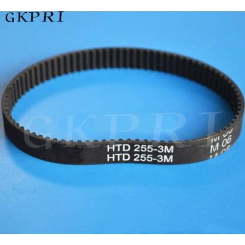 Wide Format Printer Small O ring Belt 255-3M Good Quality 3M-255 Motor Gear Pulley Timing belt 4pcs free shipping