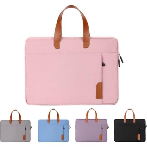 Laptop Bag For Macbook Air Pro 13 14 15 15.6 Inch Xiaomi Asus HP Notebook Bag Fashion Women 2021 New Handbag Laptop Sleeve Case