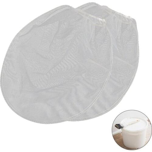 Paint Strainer Bag Fine Mesh Filters Bag Elastic Opening Strainer Bags Acid And Alkali Resistant Paint Filter Bag For Paint Gard