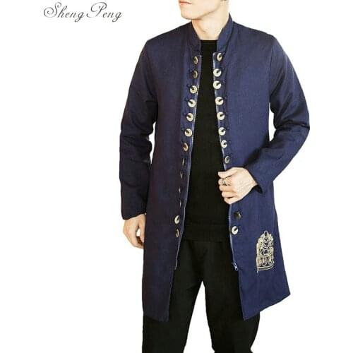 Traditional chinese clothing for men chinese traditional men clothing oriental costumes traditional oriental mens clothing Q590