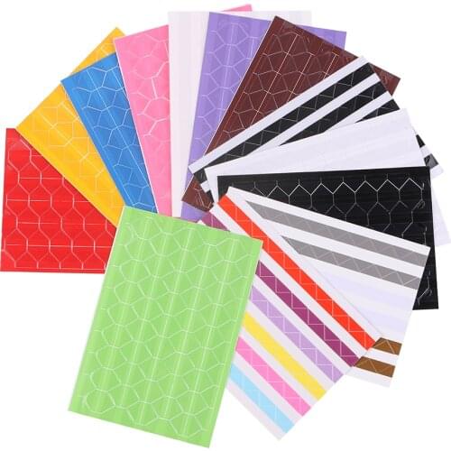 10 sheets Colorful Self Adhesive PVC Album Picture Frame Stickers Photo Corner Protectors DIY Handmade Scrapbooking Crafts