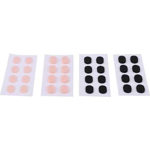 Anti-slip Silicone Nose Pads For Eyeglasses Glasses Frame Stick On Nose Pad Eyewear Accessories 8 Pairs