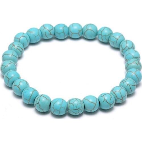 Apricot Fu Stone Bracelets