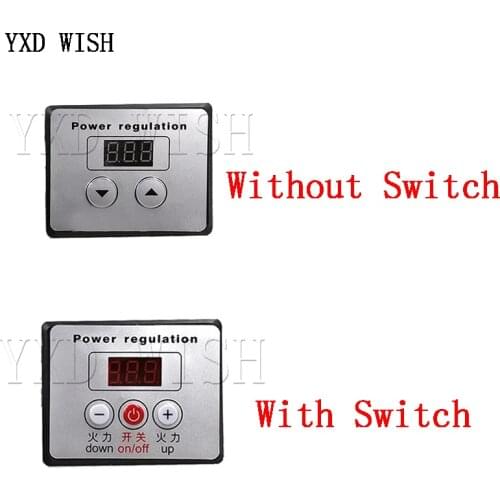 Mini Digital Meter For 2000W 4000W 10000W Electronic Voltage Regulator 3 Digits 0-100% Power Regulation Diy Electronic