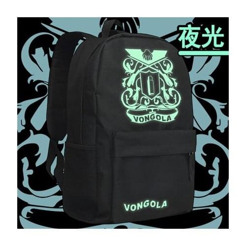 HITMAN REBORN Cosplay Backpack Anime Reborn Oxford School Bag Unisex