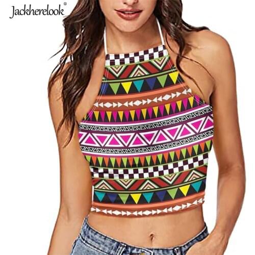 Jackherelook Women's Crop Tops