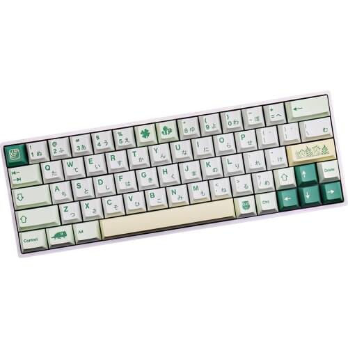 PBT Keycaps Dye-Sublimation Cherry Profile thermal 139 key keycaps Mechanical keyboard keycap customization 68/84/96/980