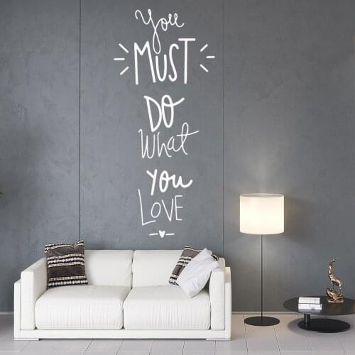 Creative love quotes Family Wall Stickers Mural Art Home Decor Bedroom Nursery Decoration Decoration Accessories