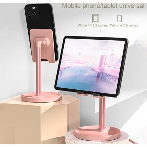 Desk Phone Holder For Tablet Smartphone Adjustable Angel Universal Bracket Mobile Stand For iPhone 12 Pro Max 12mini