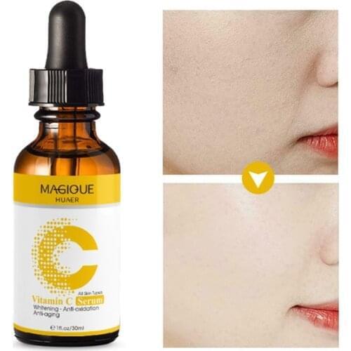 Whitening Face Serum Acne Treatment Skin Lightening Facial VC Serum Beauty Face Care Hyaluronic Acid Anti-aging Serum Korean
