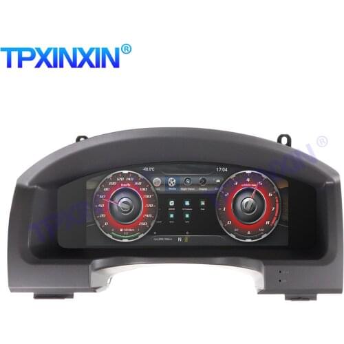 For Toyota Land Cruiser 2008-2015 Car Digital Dashboard Panel Virtual Instrument Cluster Cockpit LCD Speedometer Multimedia GPS