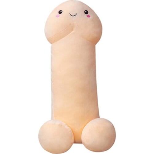 40/60/80cm Cute Long Penis Plush Toys Pillow Sexy Soft Stuffed Funny Cushion Simulation Lovely Dolls Kawaii Gift for Girlfriend