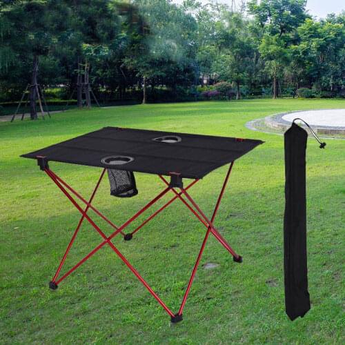 Portable Table Outdoor Folding Table Camping Fishing Beach Foldable Picnic Desk Ultralight Folding Portable Desk Computer Bed