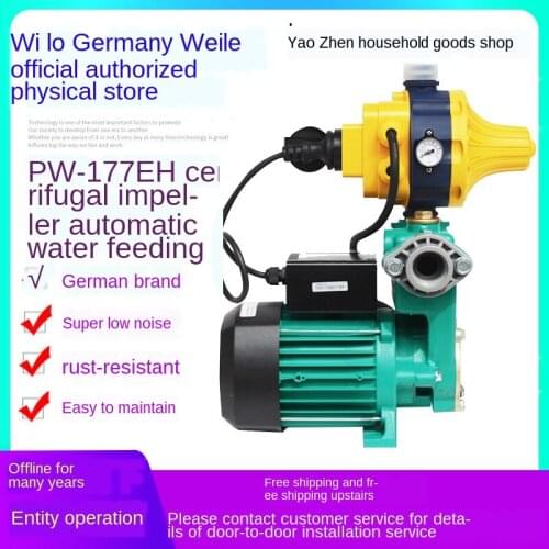 Pw-175pc self priming pump domestic automatic water pump pw-177eh solar booster pump