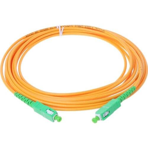 SC/APC-SC/APC-SM 3mm Fiber Optic Jumper Cable Single Mode Extension Patch Cord