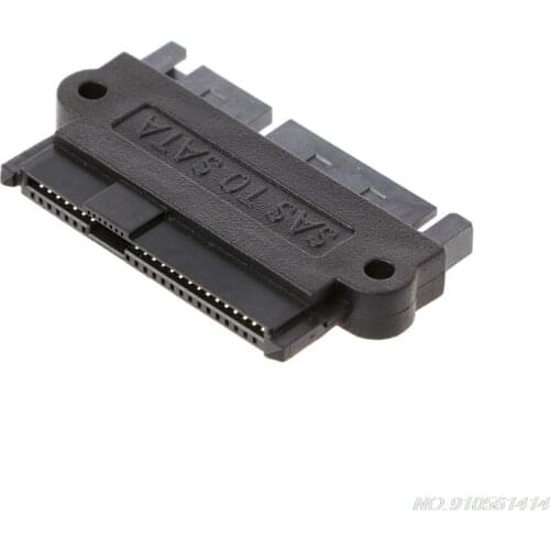 SFF-8482 22 Pin To 7 Pin + 15 Pin SATA Converter Adapter For Hard Disk Drive N27 20 Dropshipping