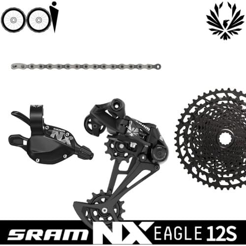 SRAM NX EAGLE Groupset Kit 1x12s 12 speed Groupset Kit Trigger Shifter Lever Rear Derailleur Long Cage 11-50T Cassette Chain