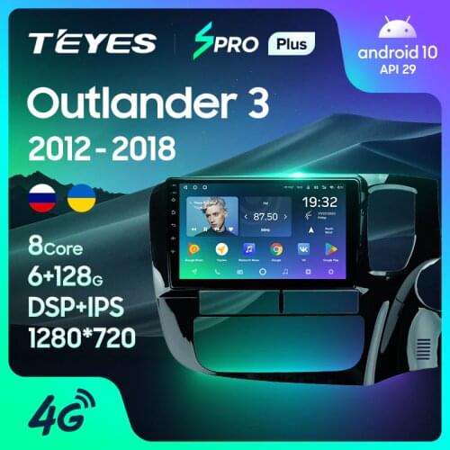 TEYES SPRO Plus For Mitsubishi Outlander 3 GF0W GG0W 2012 - 2018 Right hand driver Car Radio Multimedia Video Player Navigation GPS Android 10 No 2din 2 din dvd