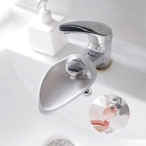 Water-saving Extension Lovely Faucets Water Nozzle Guide Vane Faucet Extender Tap Filter Children Rubber Kitchen Bathroom Tools