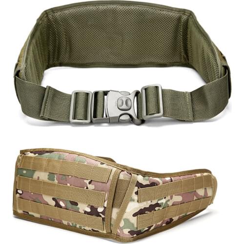 Military Tactical Battle Belt Molle Army Airsoft Wide Belt Multi-Use Padded Equipment Outdoor Hunting Belt CS Accessories Girdle