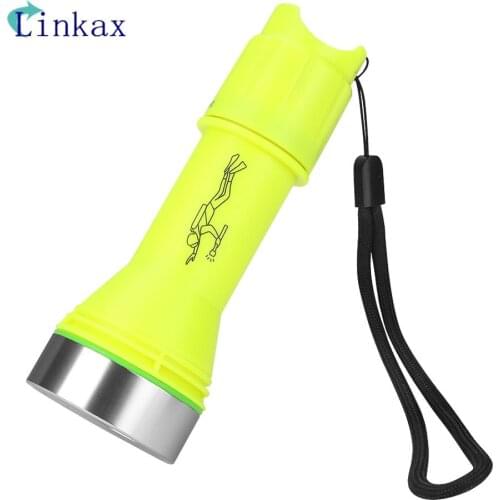 High-quality T6 LED Waterproof scuba Diver Diving Flashlight underwater Flash Light Torch