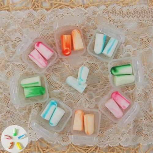 Travel Sleep Noise 10pcs Comfort Soft Ear Protection Tapered Reduction Prevention Earplugs Sound Insulation Foam Ear Plugs