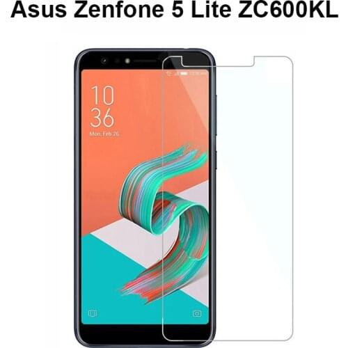 2PCS Screen Protector Glass Asus Zenfone 5 Lite ZC600KL Tempered Glass For Asus Zenfone 5 Lite ZC600KL Glass Anti Scratch X017D