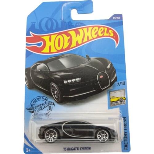 2020 Hot Wheels 1:64 Car NO.75-110 BUGATTI CHIRON ALPINE A110 CUP HONDA CIVIC Metal Diecast Model Car Kids Toys Gift